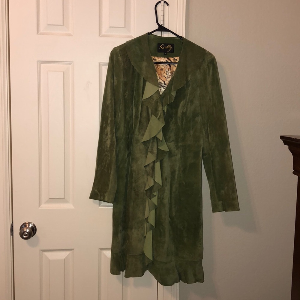 Western Scully Suede duster size S